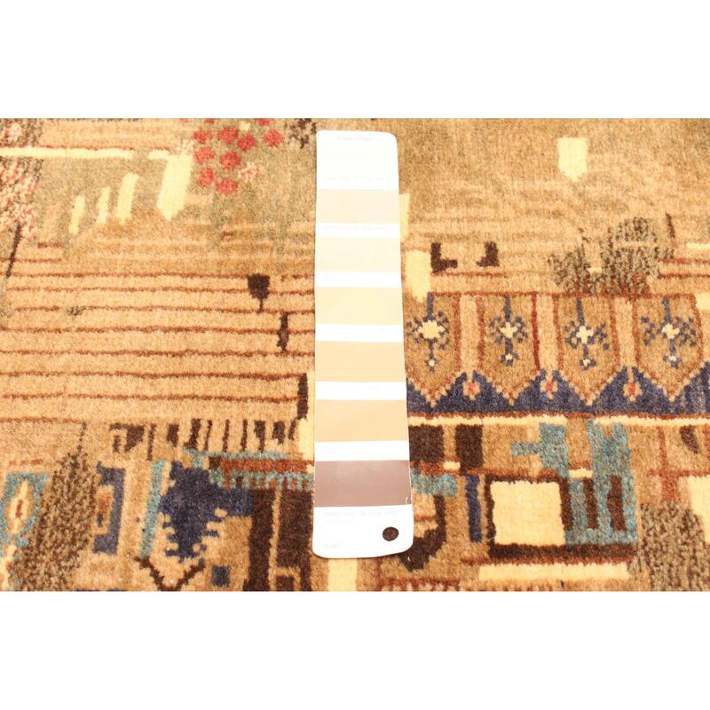 ECARPETGALLERY Hand-knotted Teimani Brown Wool Rug - 2'8 x 4'8