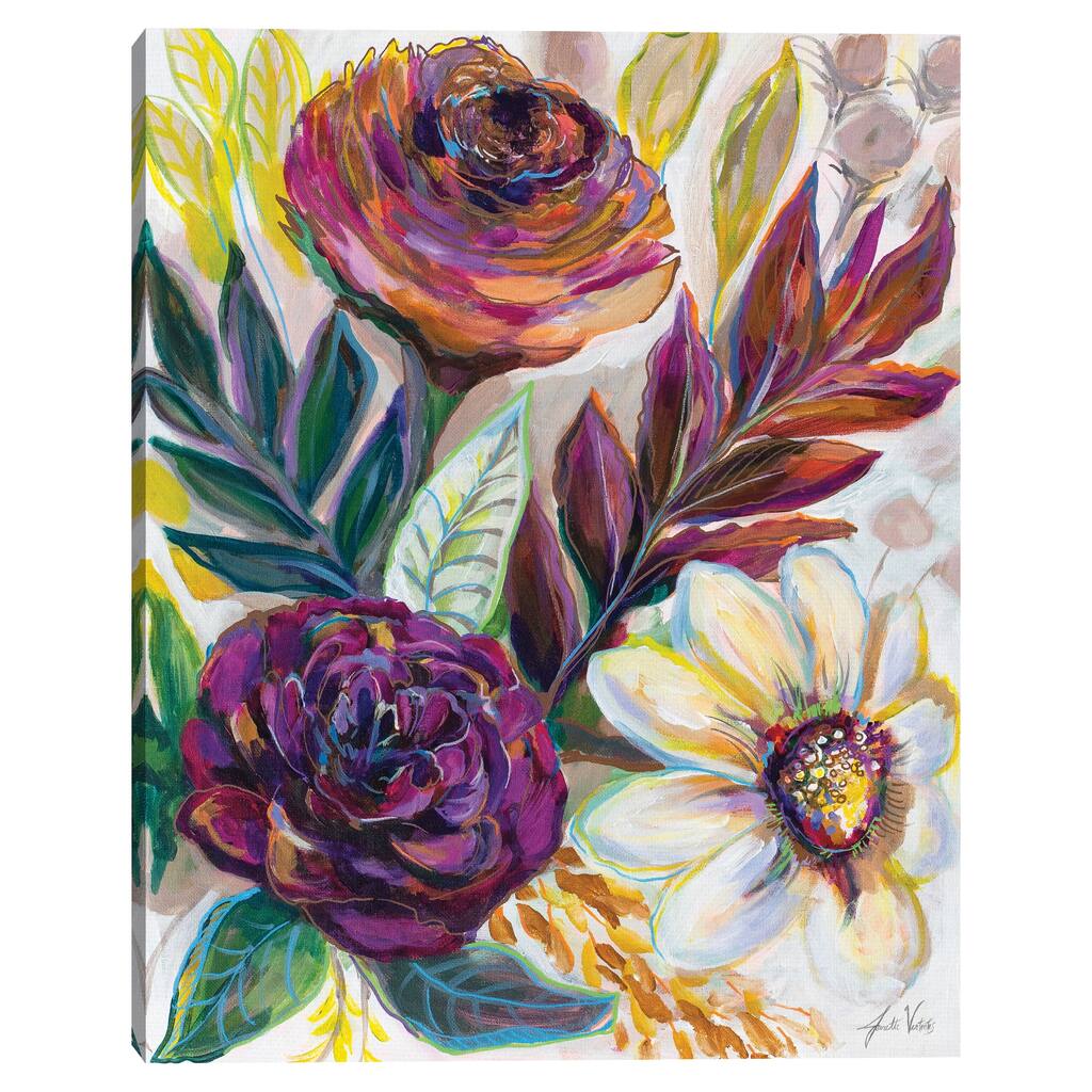 Festive Season III by Jeanette Vertentes Canvas Art Print