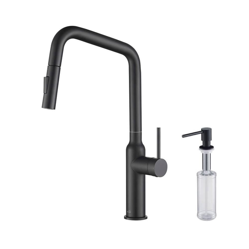High Arc Single Lever Kitchen Faucet with Pull Down Sprayer