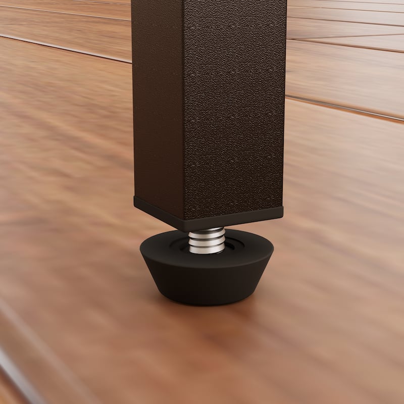 Anmytek 33.1 Inch Wide Hall Tree Entryway Bench with Shoe Storage Shelves Garment Racks 23 Hooks and 2 Movable Drawers