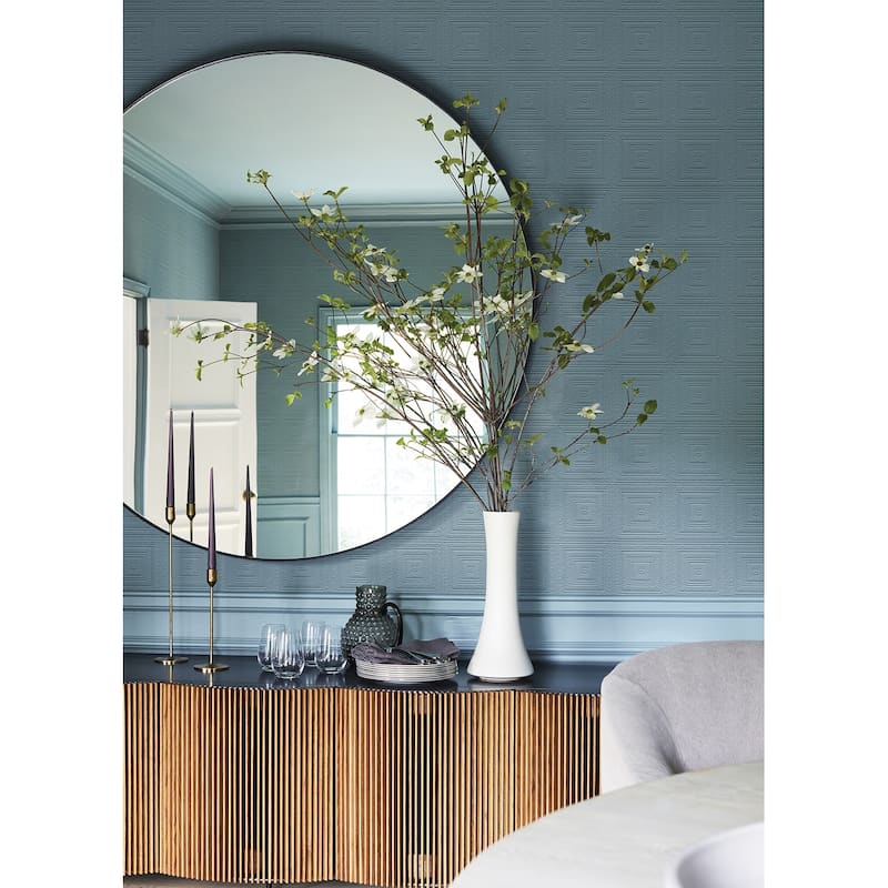 Brewster Wright White Tin Paintable Wallpaper - 396in x 20.9in x 0.025in