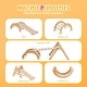 preview thumbnail 41 of 42, Wood Climbing Toy Set Pine 5-in-1 Play Gym for Kid's