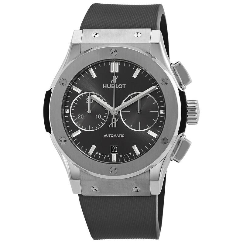 Hublot Classic Fusion Chronograph Automatic 45mm Men's Watch - Black and Grey