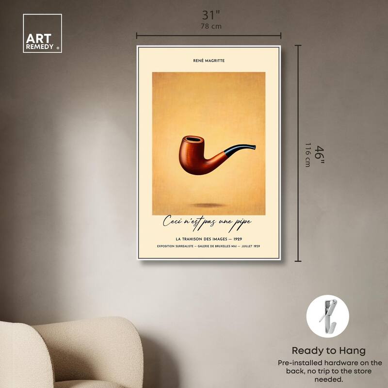 Deceptive Pipe Canvas by Art Remedy