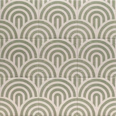 The Tile Life Verity Waves 8x8 Porcelain Floor & Wall Tile