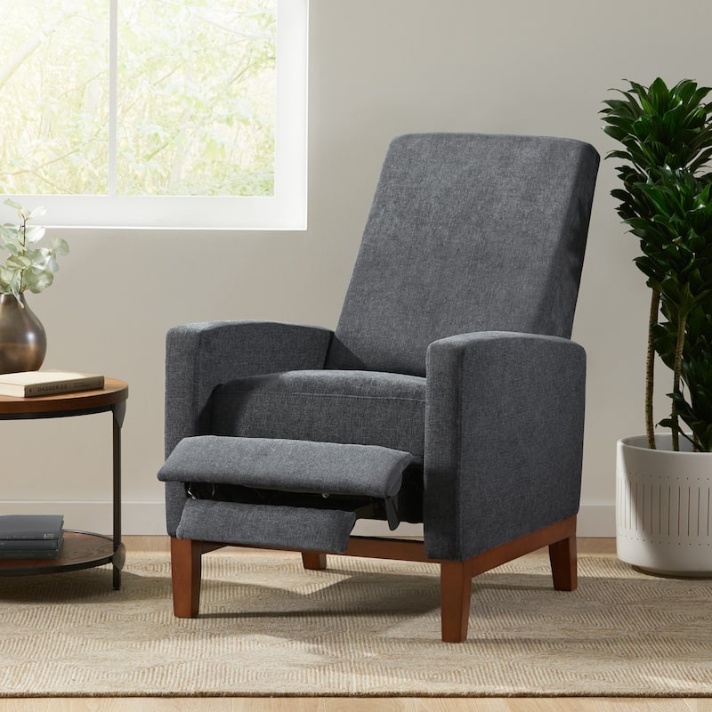 Kalstrom Upholstered Pushback Recliner by Christopher Knight Home