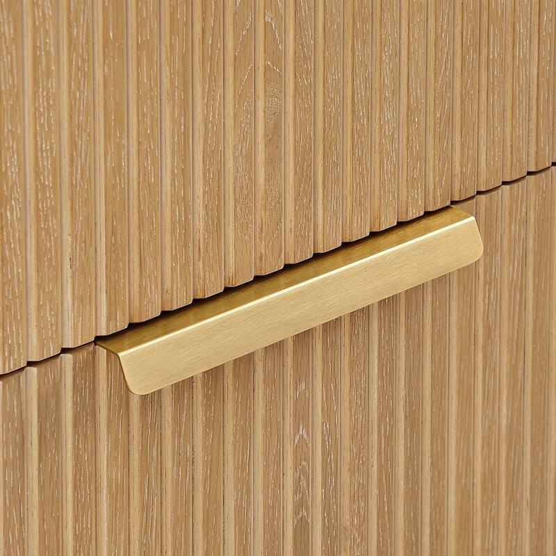 Santarem Solid Wood Bathroom Storage Cabinet