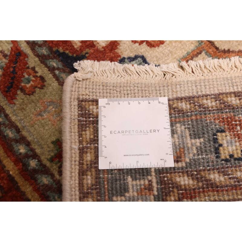 ECARPETGALLERY Hand-knotted Jules Sultane Ivory Wool Rug - 9'0 x 12'0