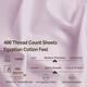 Egyptian Cotton 400 Thread Count Solid Bed Sheet Set by Superior