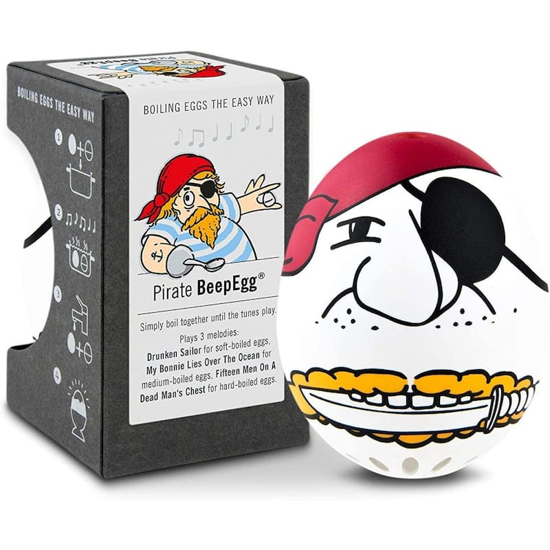 Brainstream Pirate BeepEgg Singing and Floating Egg Timer - Pirate Motif
