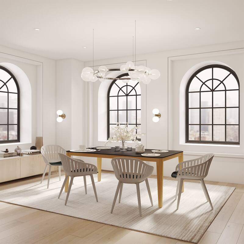 Midtown Concept Indoor 5pc Petheer Dining Set