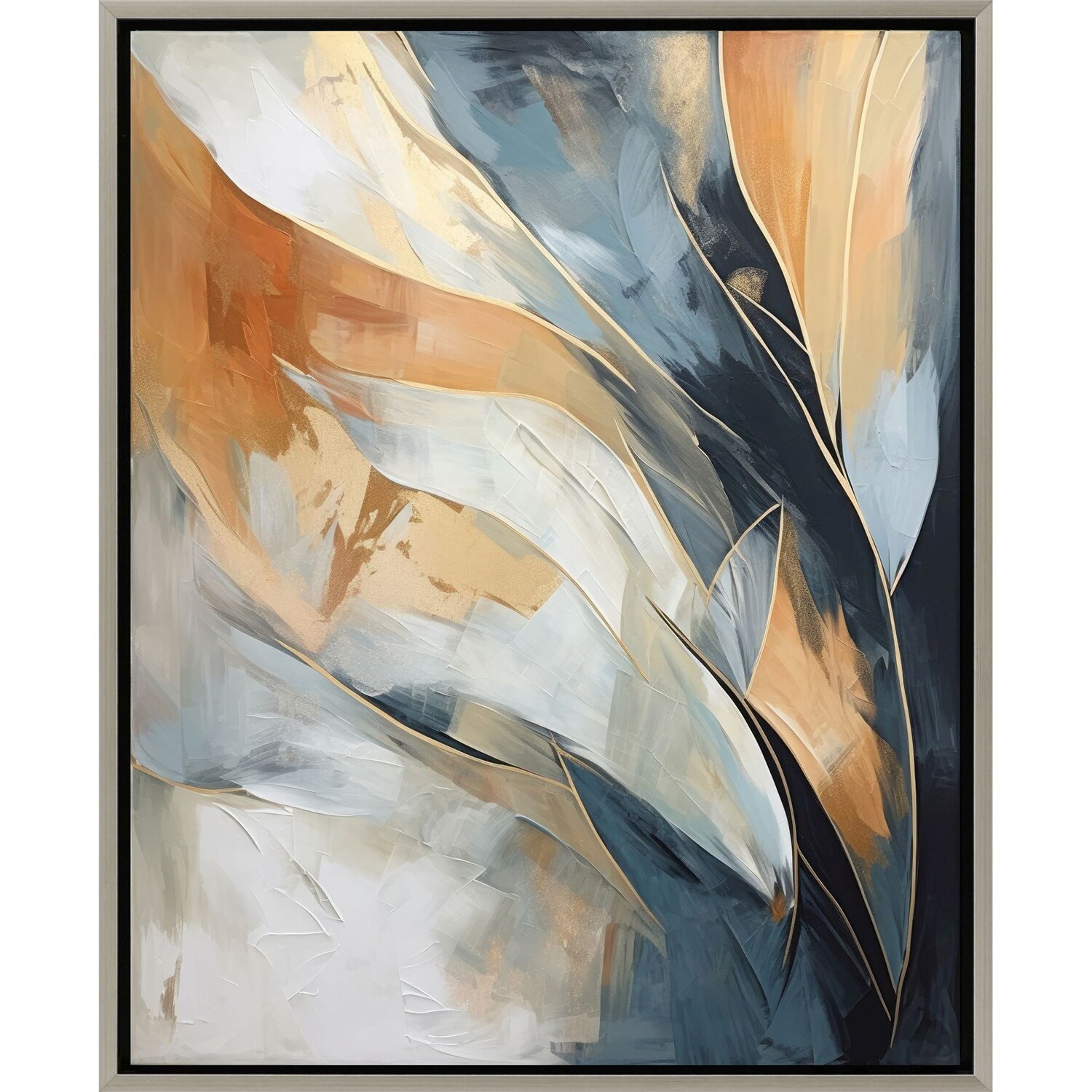 Rhythms of Flow II Giclee on Canvas No Glass