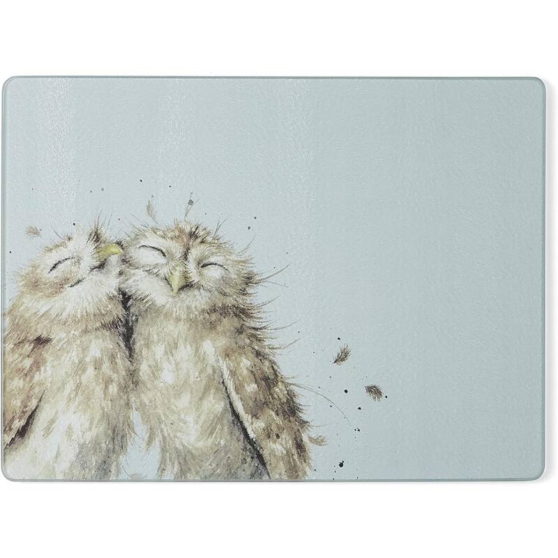 Pimpernel Wrendale Designs Glass Worktop Saver - 15.7" x 11.8"