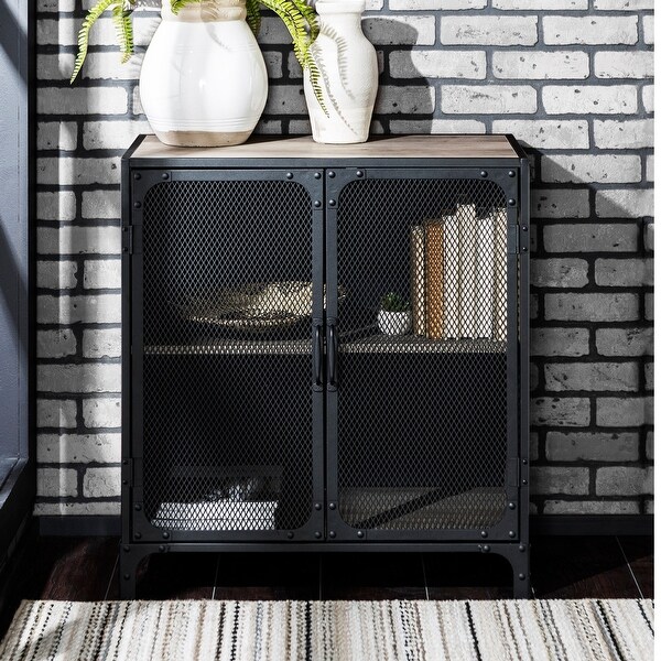 Carbon loft pierpont metal hotsell mesh accent cabinet