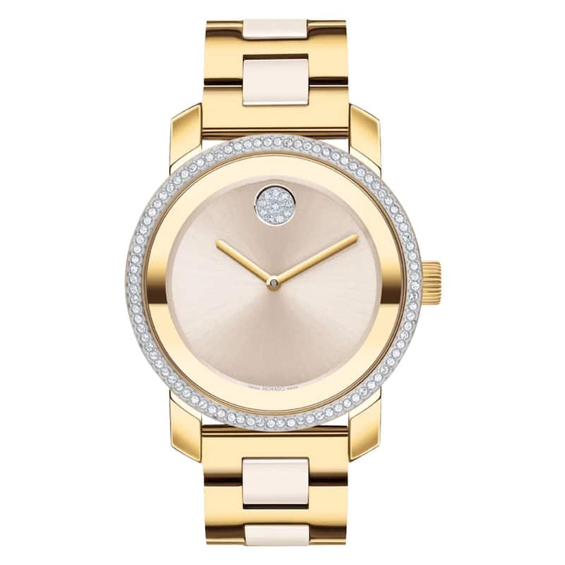 Movado Women's Iconic Taupe Dial Watch - 3600882 - One Size
