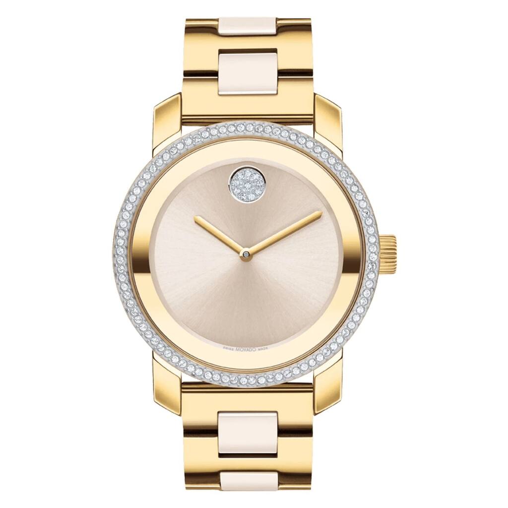 Movado Women's Iconic Taupe Dial Watch - 3600882 - One Size