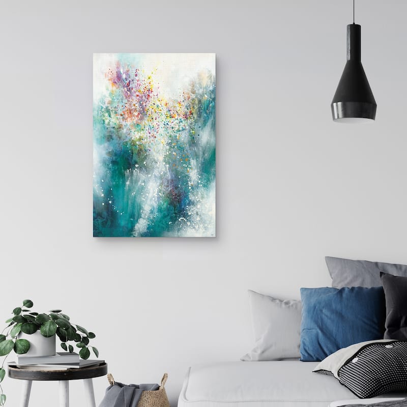 Luminous Drift by K. Nari Canvas Art Print