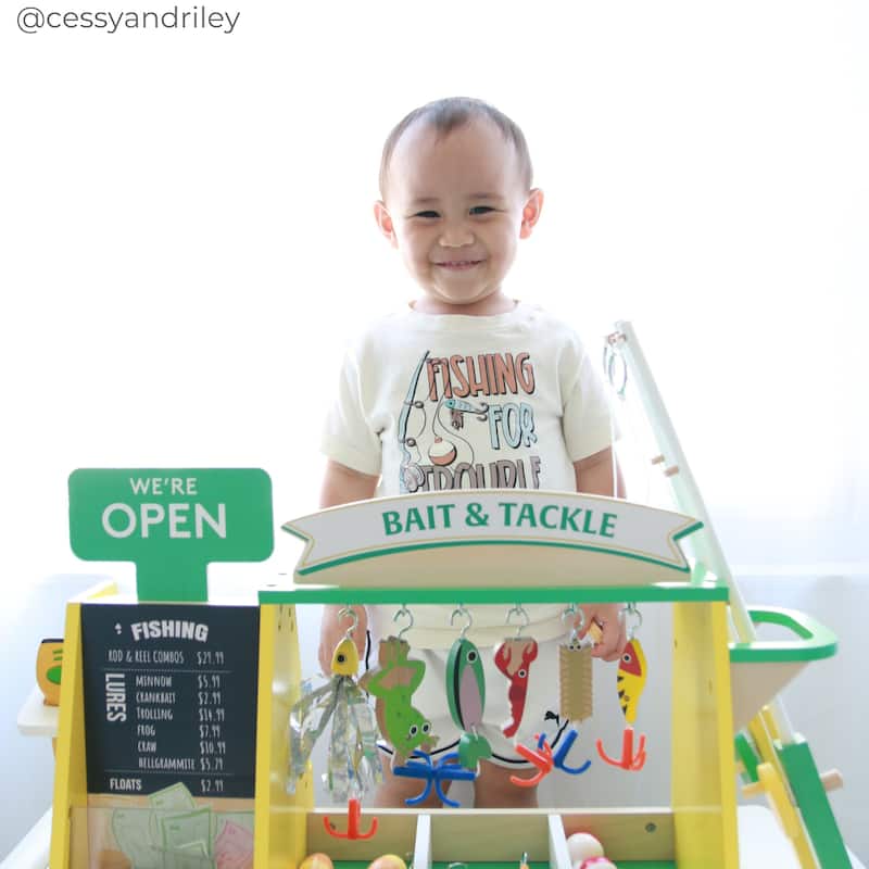 Teamson Kids My Little Helper Fishing Shop & Accessories
