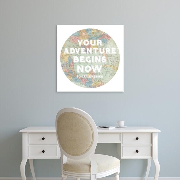 Easy Art Prints Sue Schlabach's 'Hemisphere I' Premium Canvas Art
