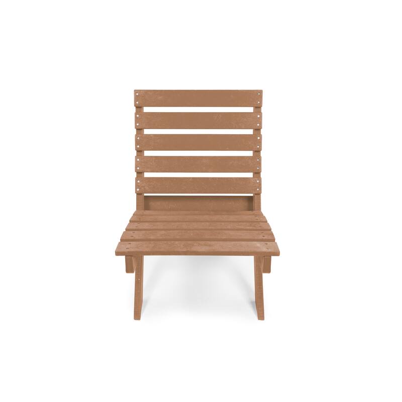 Versailles Fully Assembed All-Weather HDPE Outdoor Folding Patio Chair