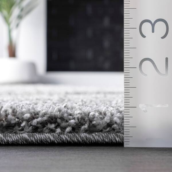 dimension image slide 2 of 3, nuLOOM Modern Posh Shag Area Rug