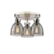 Option Satin Nickel / Light Smoke