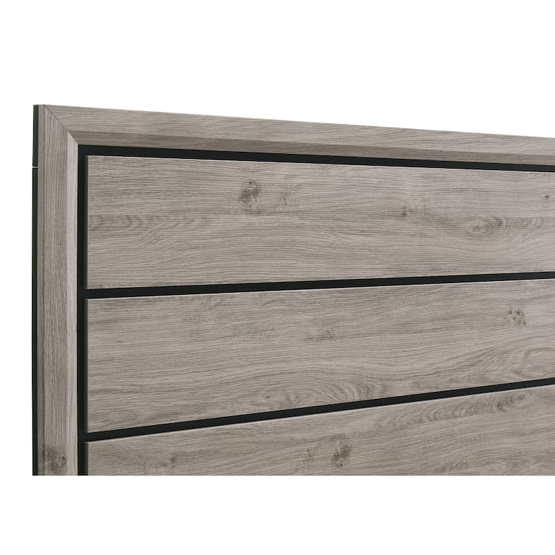 Watson Transitional Wood Panel Bed