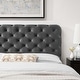 preview thumbnail 49 of 54, Lizzy Tufted Twin Performance Velvet Headboard