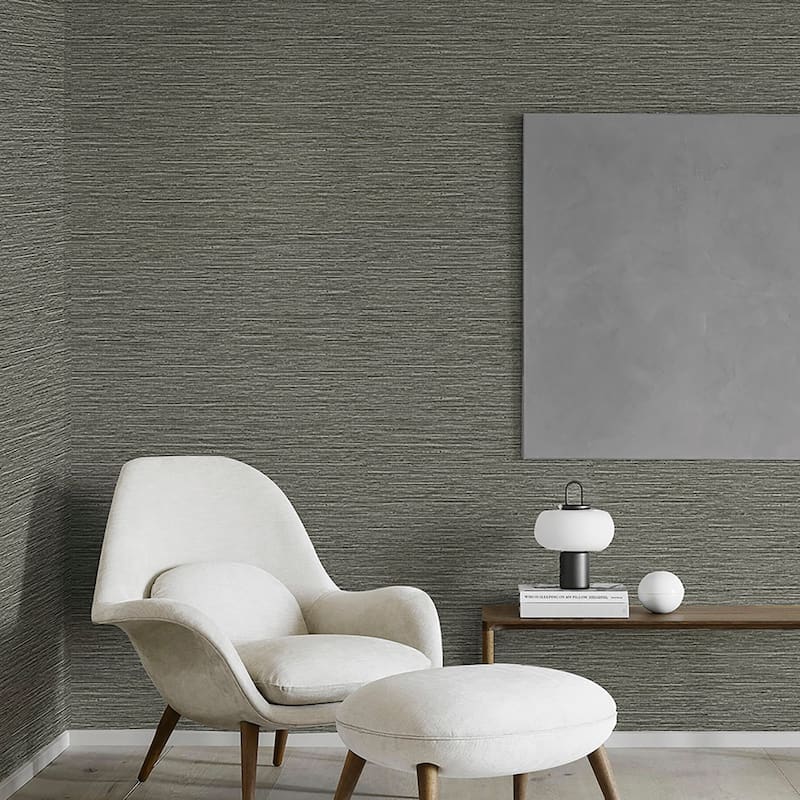 Galerie Wallcoverings Lustre Collection Sheen Weave Non-woven Shimmer Wallpaper Roll