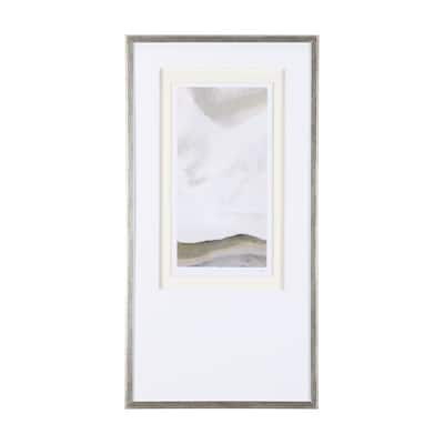 Sandy Waves II Framed Art Print