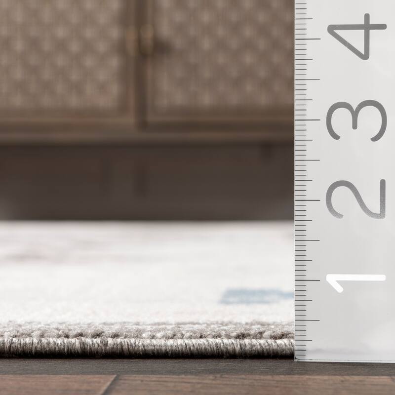 Nuloom Irini SpinClean Faded Southwestern Machine Washable Area Rug