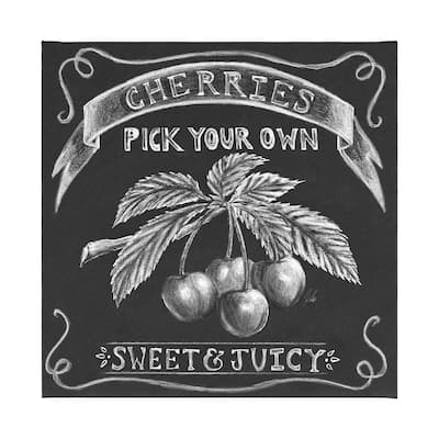 Farm Fresh Cherries (38 x 38) Canvas Art Print
