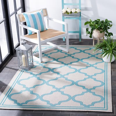 SAFAVIEH Bermuda Washable Edelt Indoor/ Outdoor Waterproof Rug - 8' x 10'