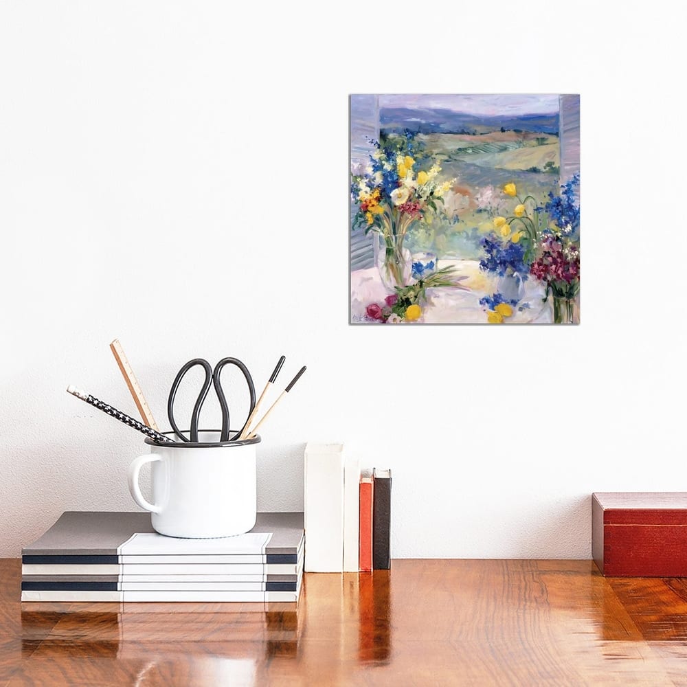 iCanvas "Tuscany Floral" by Allayn Stevens Canvas Print