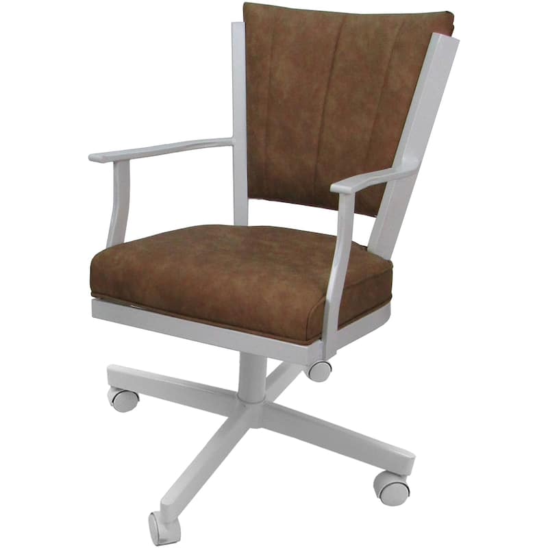 Montana Swivel Metal Dining Caster Chair on Reading Base