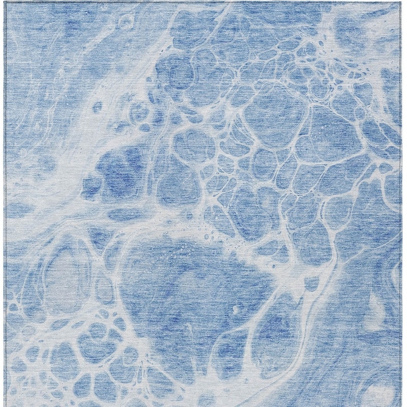 HomeRoots Nautical Transitional Rectangle Outdoor Rug