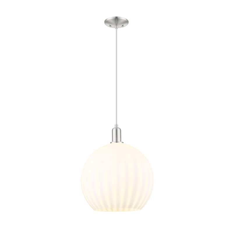 Innovations Lighting Endless Possibilities Arcadia - White Venetian - 1 Light 14" Cord Hung Mini Pendant