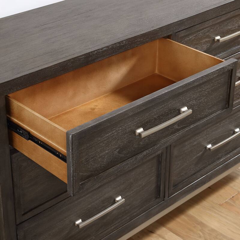 Steve Silver Bremond Walnut 6-Piece Bedroom Set