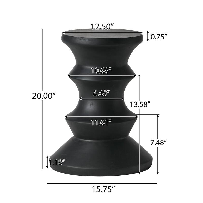 Eureka Outdoor Side Table, by Christopher Knight Home