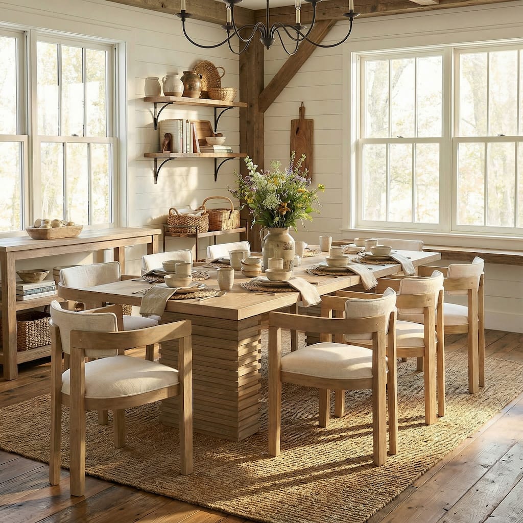 Christopher Knight Home - Modern Upholstered Dining Set