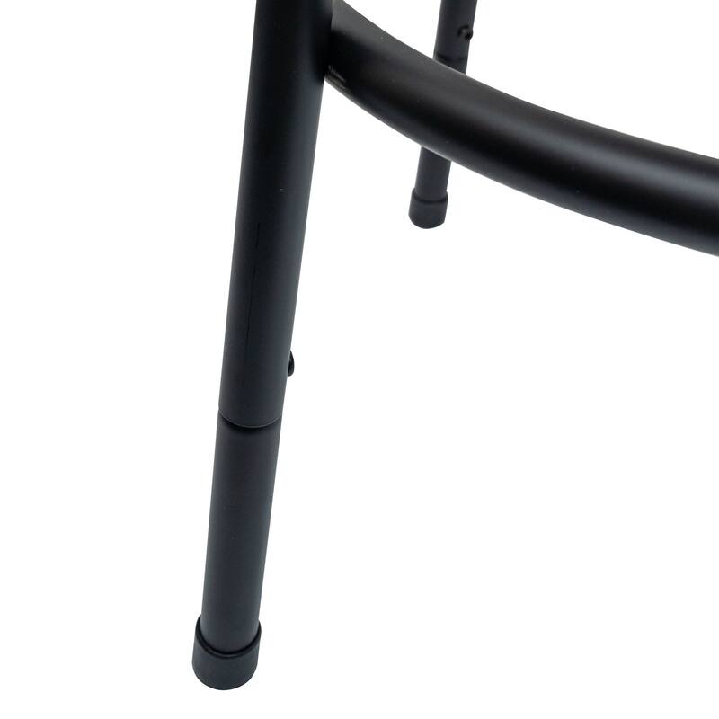 Azalea Park Set of 2 Adjustable Height Barstools with Upholstered Seat - 15.94 W x 15.94 D x 24.02-29.02 H"