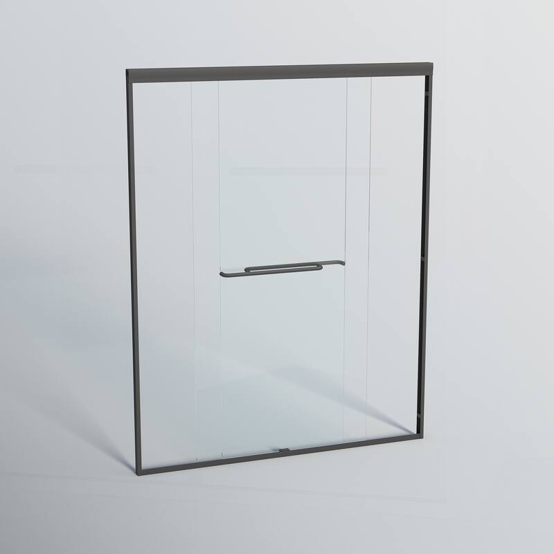 Sophisticated Double Sliding Shower Door for Stylish Bathrooms, Enhancing Privacy and Comfort.