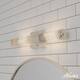 Option Brushed Nickel - Clear Glass