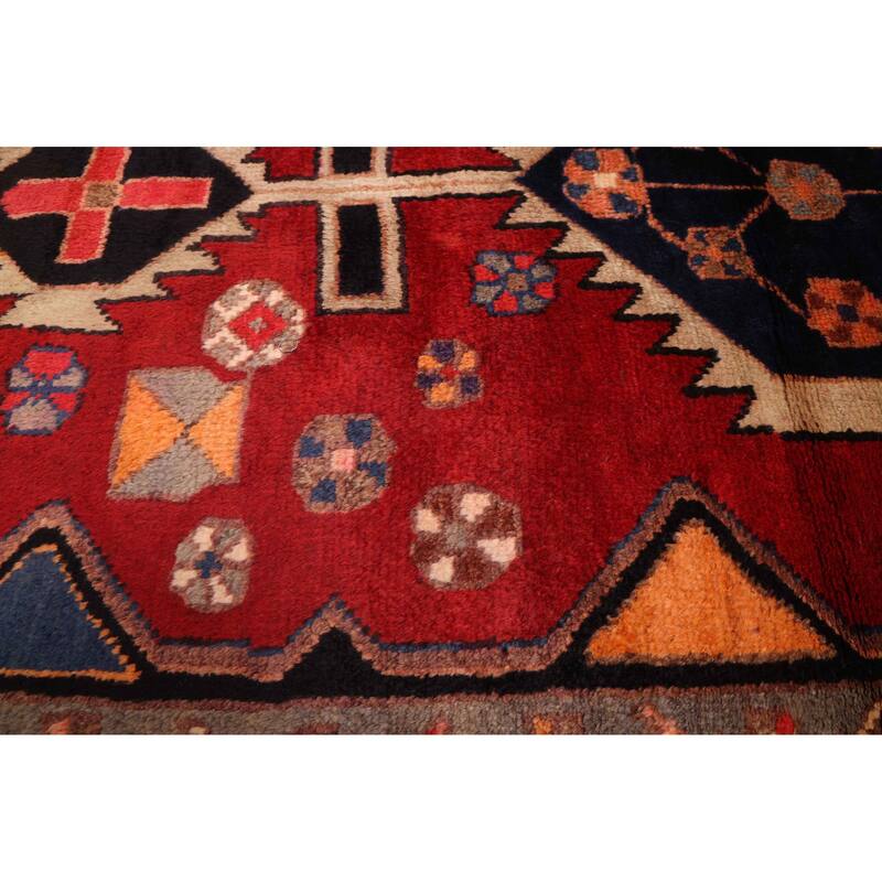 ECARPETGALLERY Hand-knotted Konya Anatolian Red Wool Rug - 4'5 x 8'2