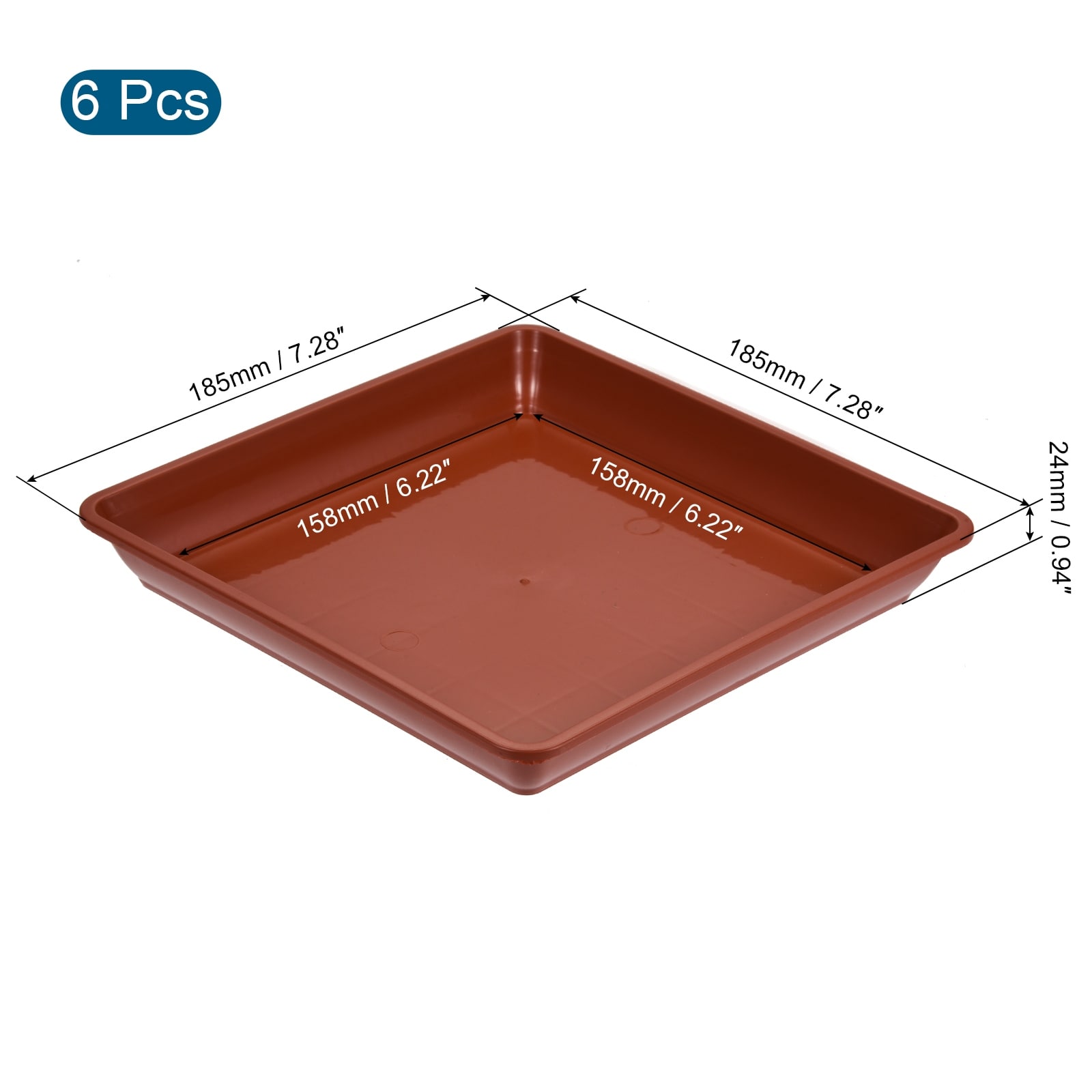 Plastic Tray Insert, 4 Section, for Shallow Trays, Pack of 6, FREE SHI -  NextGen Furniture, Inc.