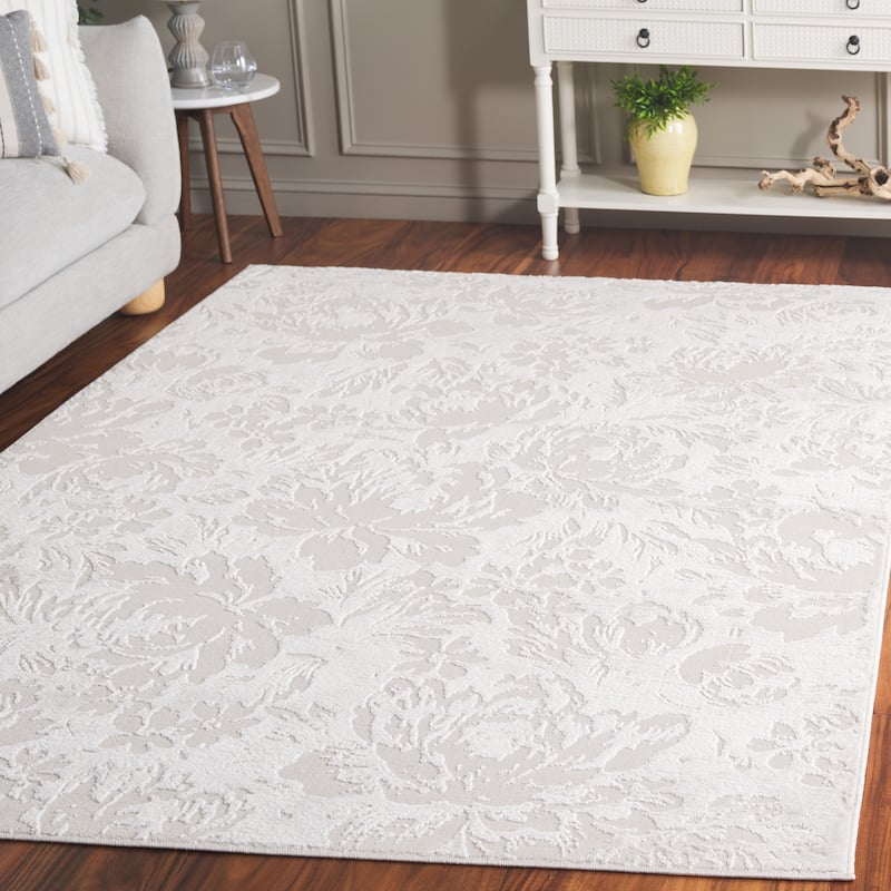 SAFAVIEH Saylor Nehal Modern Contemporary Rug - 4' x 6' - Ivory