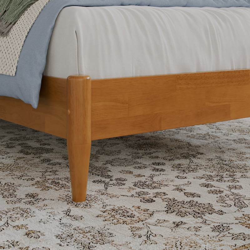 Berkshire Solid Wood Low Profile Platform Bed