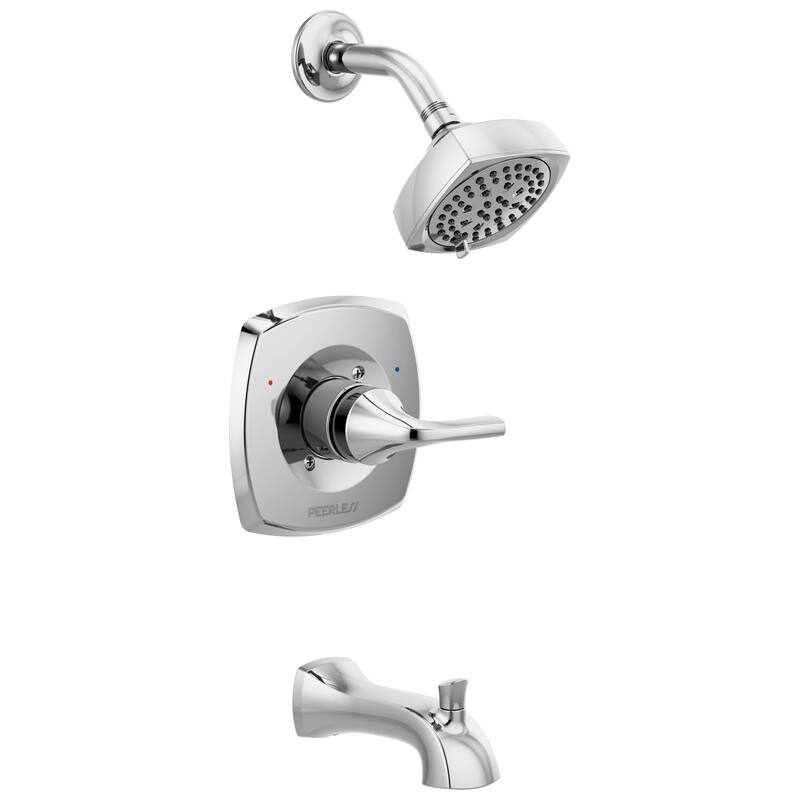 Peerless Parkwood Tub and Shower Trim Package with 1.5 GPM Multi