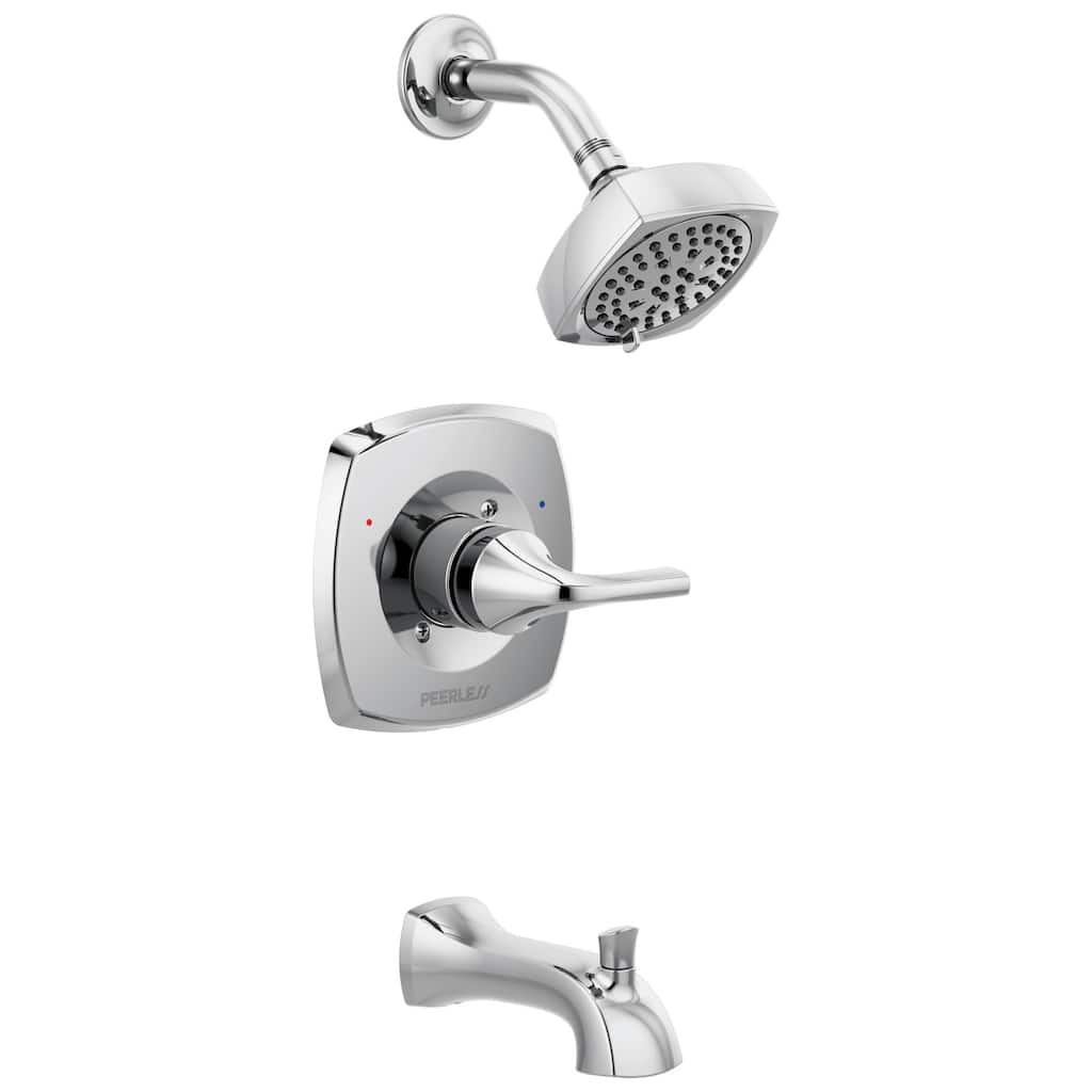 Peerless Parkwood Tub and Shower Trim Package with 1.5 GPM Multi