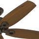 preview thumbnail 5 of 22, Hunter 52" Builder Elite Outdoor Ceiling Fan with Pull Chain, Damp Rated - Traditional